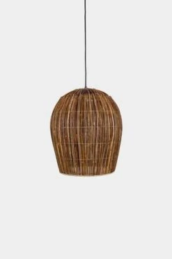 Huisverlichting -Huisverlichting ay illuminate hanglamp buri bulb naturel rotan o60 1