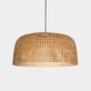 Ay Illuminate Hanglamp Doppio Grid Naturel Bamboe ø80cm