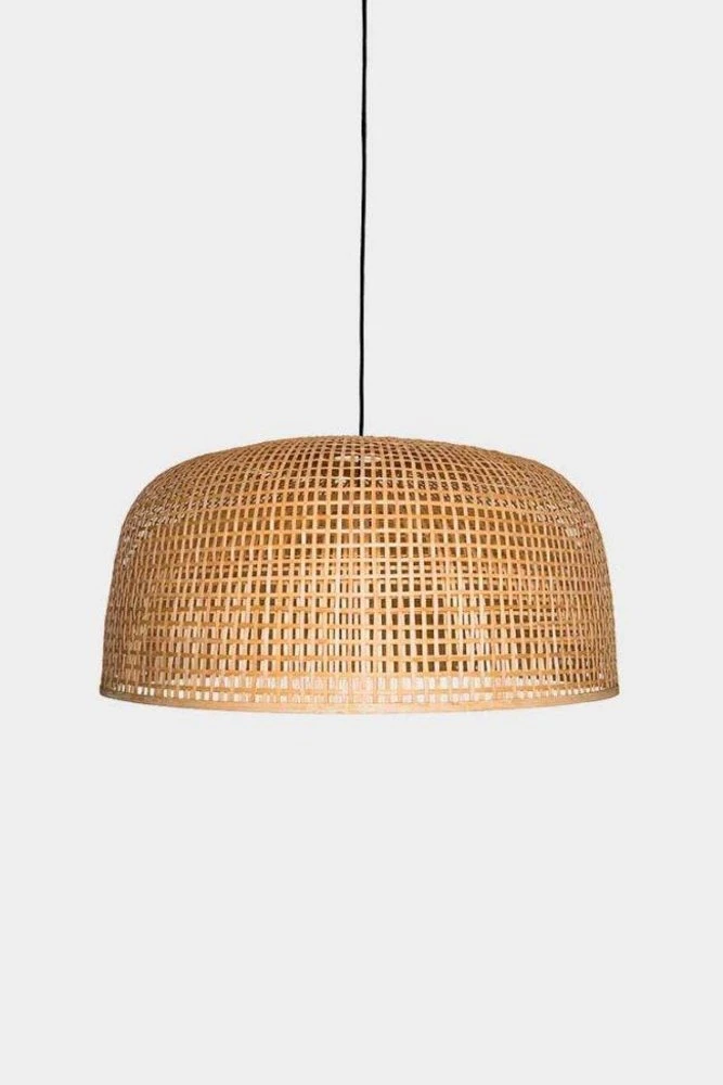 Ay Illuminate Hanglamp Doppio Grid Naturel Bamboe ø80cm 3 Ay Illuminate Hanglamp Doppio Grid Naturel Bamboe ø80cm