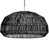 Ay Illuminate Hanglamp Nama 1 Zwart Rotan ø72cm