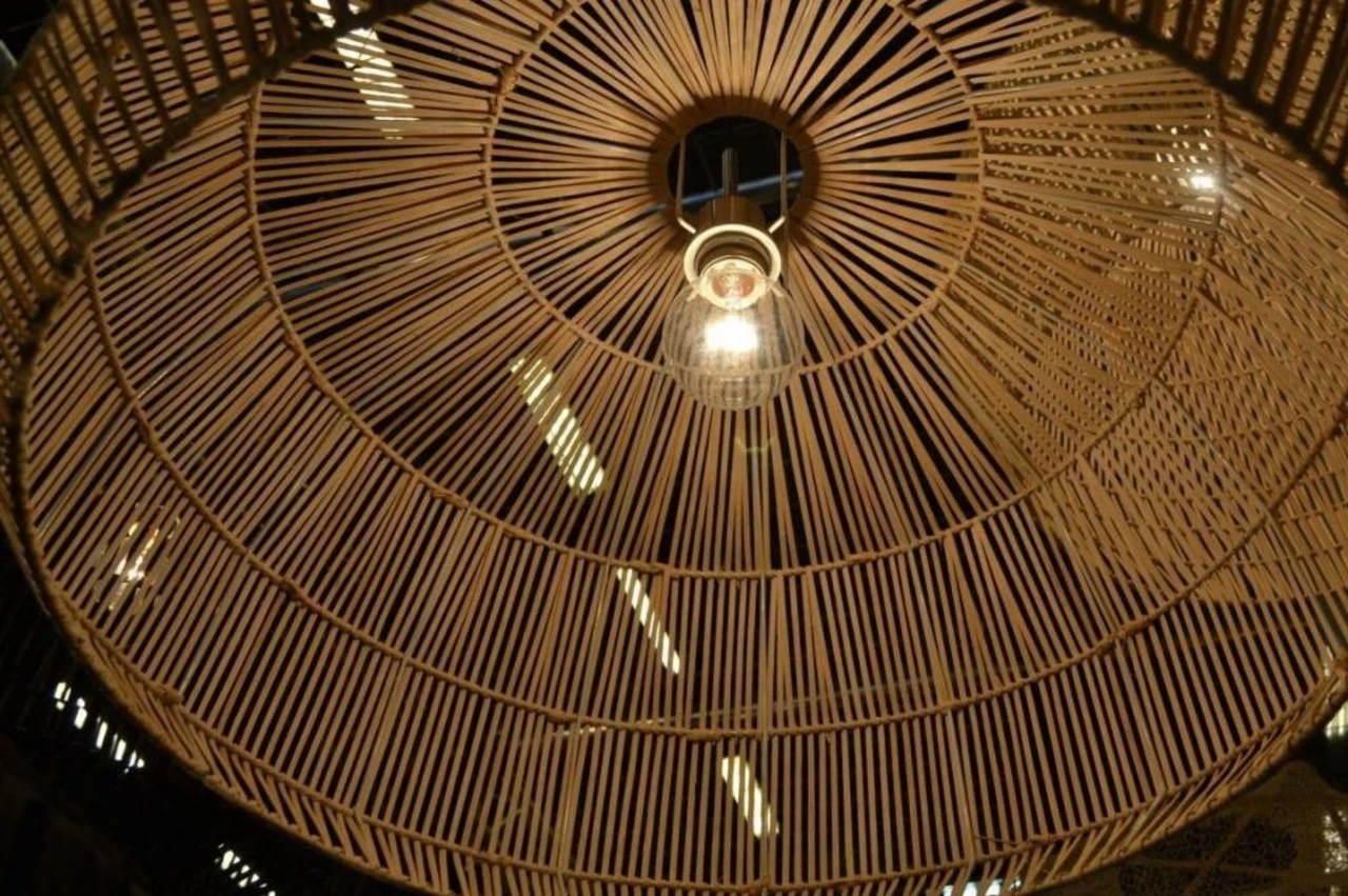 Ay Illuminate Hanglamp Nama 2 Natural Rotan ø58cm 4 Ay Illuminate Hanglamp Nama 2 Natural Rotan ø58cm - Afbeelding 2