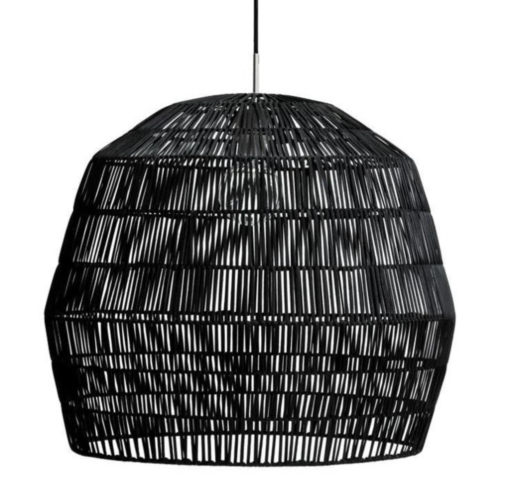 Ay Illuminate Hanglamp Nama 2 Zwart Rotan ø58cm 3 Ay Illuminate Hanglamp Nama 2 Zwart Rotan ø58cm