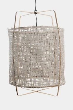 Ay Illuminate Hanglamp Z11 Bamboe Grijs Karton ø48,5x72,5cm
