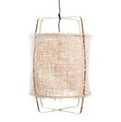 Ay Illuminate Hanglamp Z11 Bamboe Naturel Karton ø48,5x72,5cm