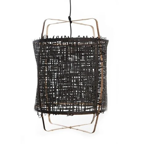 Ay Illuminate Hanglamp Z11 Bamboe Zwart Karton ø48,5x72,5cm 4 Ay Illuminate Hanglamp Z11 Bamboe Zwart Karton ø48,5x72,5cm - Afbeelding 2