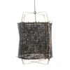 Ay Illuminate Hanglamp Z2 Blond Bamboe Zwart Karton ø67x100cm