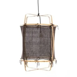Ay Illuminate Hanglamp Z22 Blond Bamboe Zwart Cashmere ø48,5x72,5cm 5 Ay Illuminate Hanglamp Z22 Blond Bamboe Zwart Cashmere ø48,5x72,5cm -Huisverlichting ay illuminate hanglamp z22 blond bamboe zwart cash 1