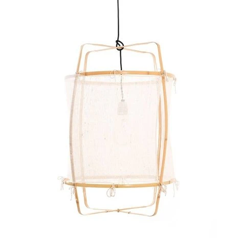 Ay Illuminate Hanglamp Z22 Blond Wit Cashmere ø48,5x72,5cm 4 Ay Illuminate Hanglamp Z22 Blond Wit Cashmere ø48,5x72,5cm - Afbeelding 2
