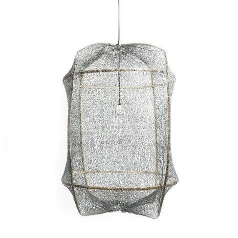 Ay Illuminate Hanglamp Z5 Zwart Sisal Net Grijs ø42x57cm 4 Ay Illuminate Hanglamp Z5 Zwart Sisal Net Grijs ø42x57cm - Afbeelding 2