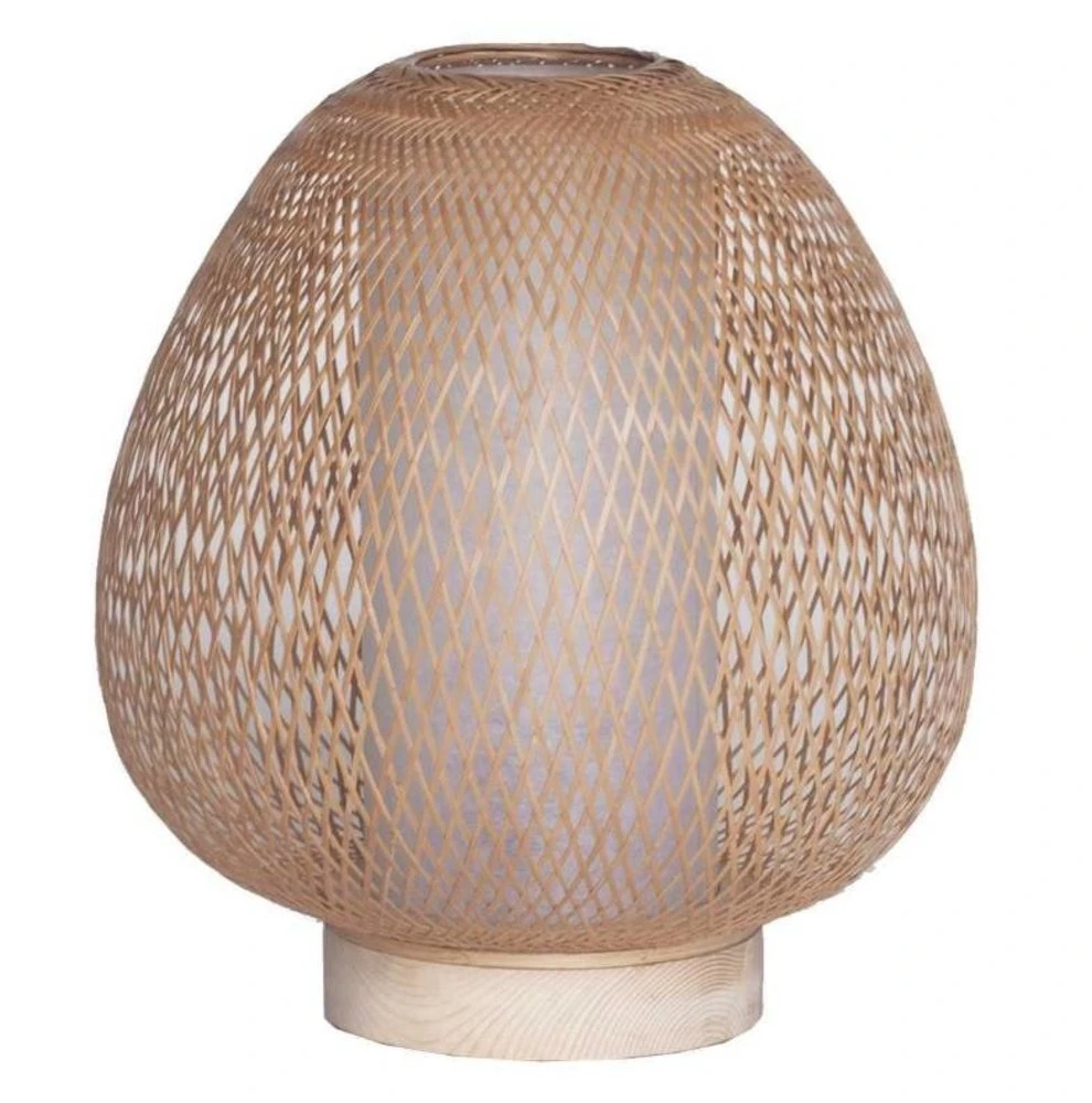 Ay Illuminate Tafellamp Twiggy Egg Naturel Bamboe ø30cm 3 Ay Illuminate Tafellamp Twiggy Egg Naturel Bamboe ø30cm