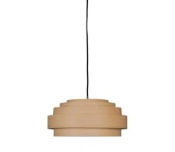 Ay Illuminate Thin Wood Hanglamp - Medium