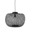 Bloomingville Hanglamp Bamboe - Zwart 1 Bloomingville Hanglamp Bamboe - Zwart -Huisverlichting bloomingville hanglamp bamboe zwart