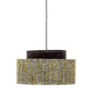 Bloomingville Hanglamp Geel - Zijde 2 Bloomingville Hanglamp Geel - Zijde -Huisverlichting bloomingville hanglamp geel zijde