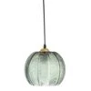 Bloomingville Hanglamp Groen Glas Met Motief 2 Bloomingville Hanglamp Groen Glas Met Motief -Huisverlichting bloomingville hanglamp groen glas met motief