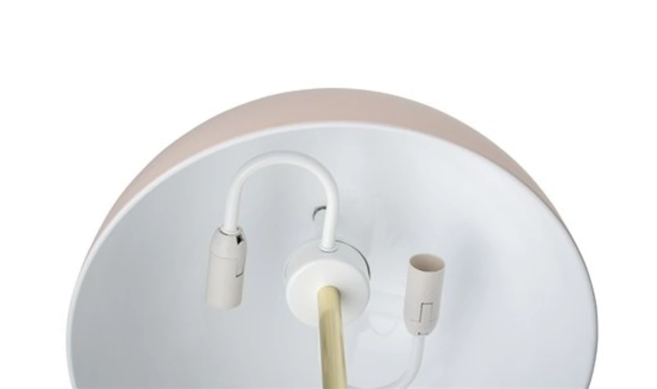 Bloomingville Tafellamp Goud Look Met Roze Lampenkap 3 Bloomingville Tafellamp Goud Look Met Roze Lampenkap - Afbeelding 2