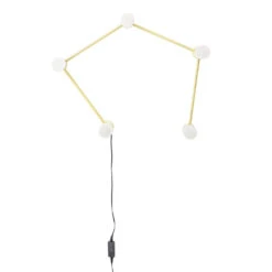 Bloomingville Tafellamp/muurlamp Metaal - Goud 10 Bloomingville Tafellamp/muurlamp Metaal - Goud -Huisverlichting bloomingville tafellamp muurlamp metaal goud 3