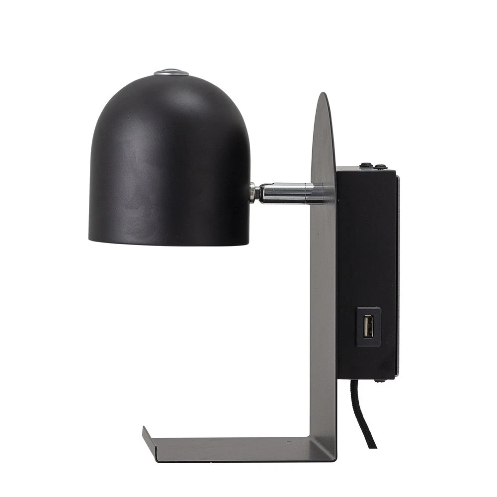 Bloomingville Wandlamp LED Metaal - Zwart 5 Bloomingville Wandlamp LED Metaal - Zwart - Afbeelding 3