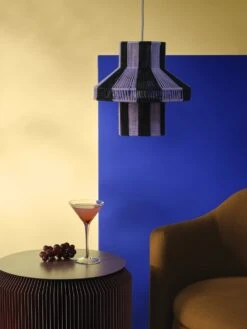 Broste Copenhagen Diana Lampenkap Paars Ø28cm - 70195003 5 Broste Copenhagen Diana Lampenkap Paars Ø28cm - 70195003 -Huisverlichting broste copenhagen diana lampenkap paars 28cm 70195 1