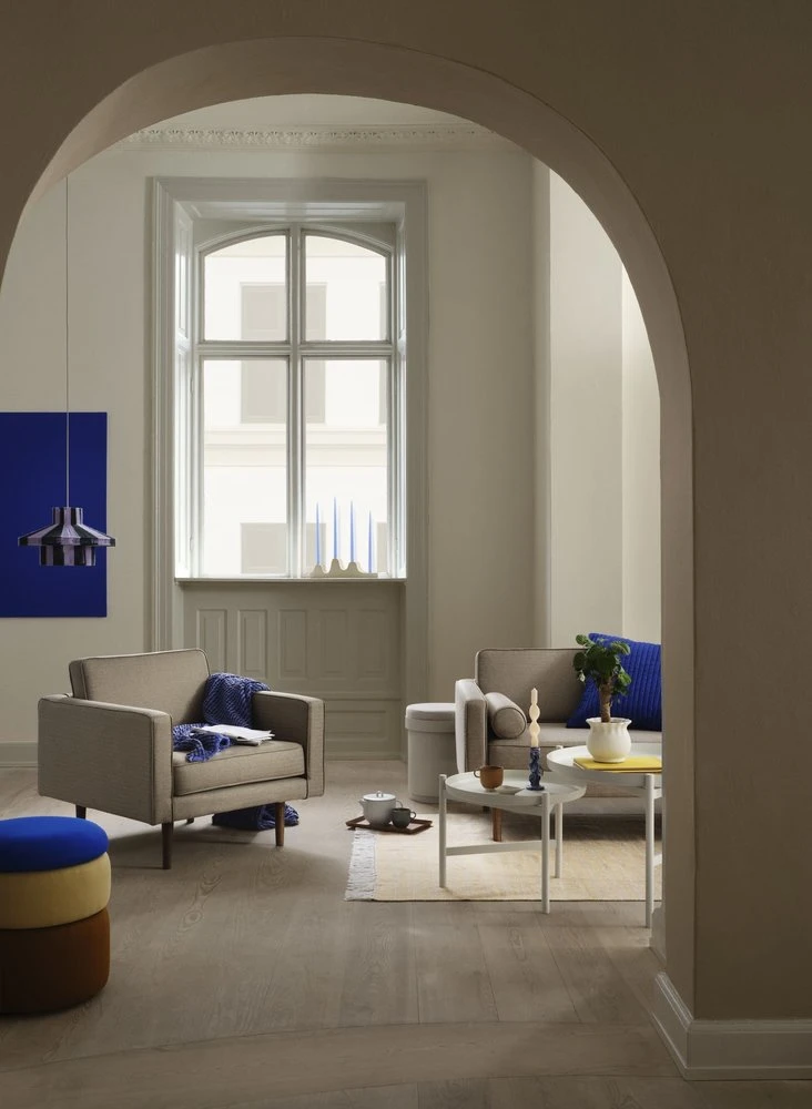 Broste Copenhagen Diana Lampenkap Paars Ø45cm - 70195002 4 Broste Copenhagen Diana Lampenkap Paars Ø45cm - 70195002 - Afbeelding 2