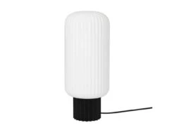 Broste Copenhagen Lolly Tafellamp Zwart - Ø16XH39cm