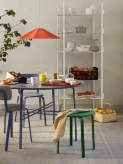 Broste Copenhagen Skirt Hanglamp Rood Ø60cm - 60080009 -Huisverlichting broste copenhagen skirt hanglamp rood 60cm 6008000 3