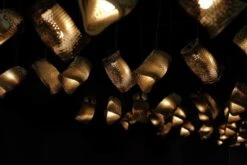 Graypants Moa Linear7 Hanglamp Bruin Ø15x126cm -Huisverlichting graypants moa linear7 hanglamp bruin 15x126cm 3