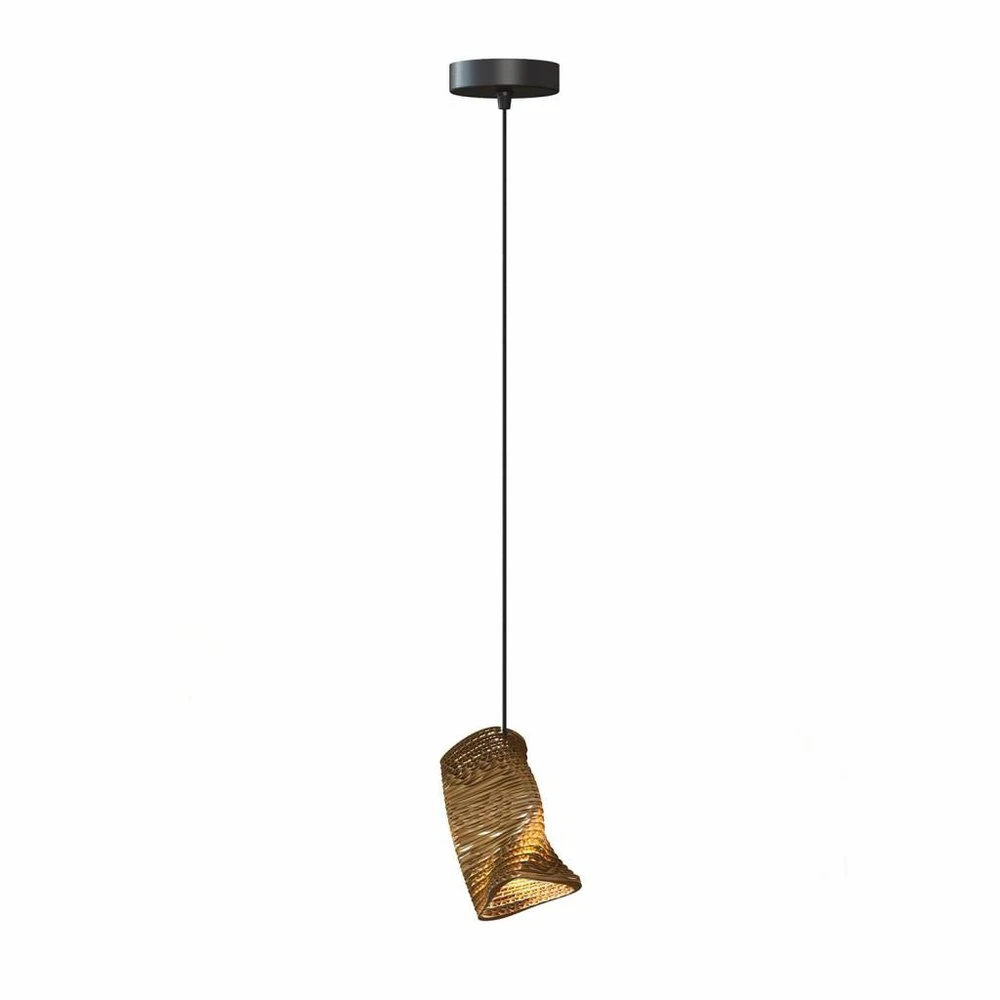 Graypants Moa Single Hanglamp Bruin Ø10x15cm 3 Graypants Moa Single Hanglamp Bruin Ø10x15cm