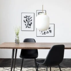 House Doctor Ball Hanglamp Wit Glas 7 House Doctor Ball Hanglamp Wit Glas -Huisverlichting house doctor ball hanglamp wit glas 2