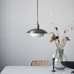 House Doctor Boston Hanglamp - Antiek Bruin Ø32cm -Huisverlichting house doctor boston hanglamp antiek bruin 32cm 3