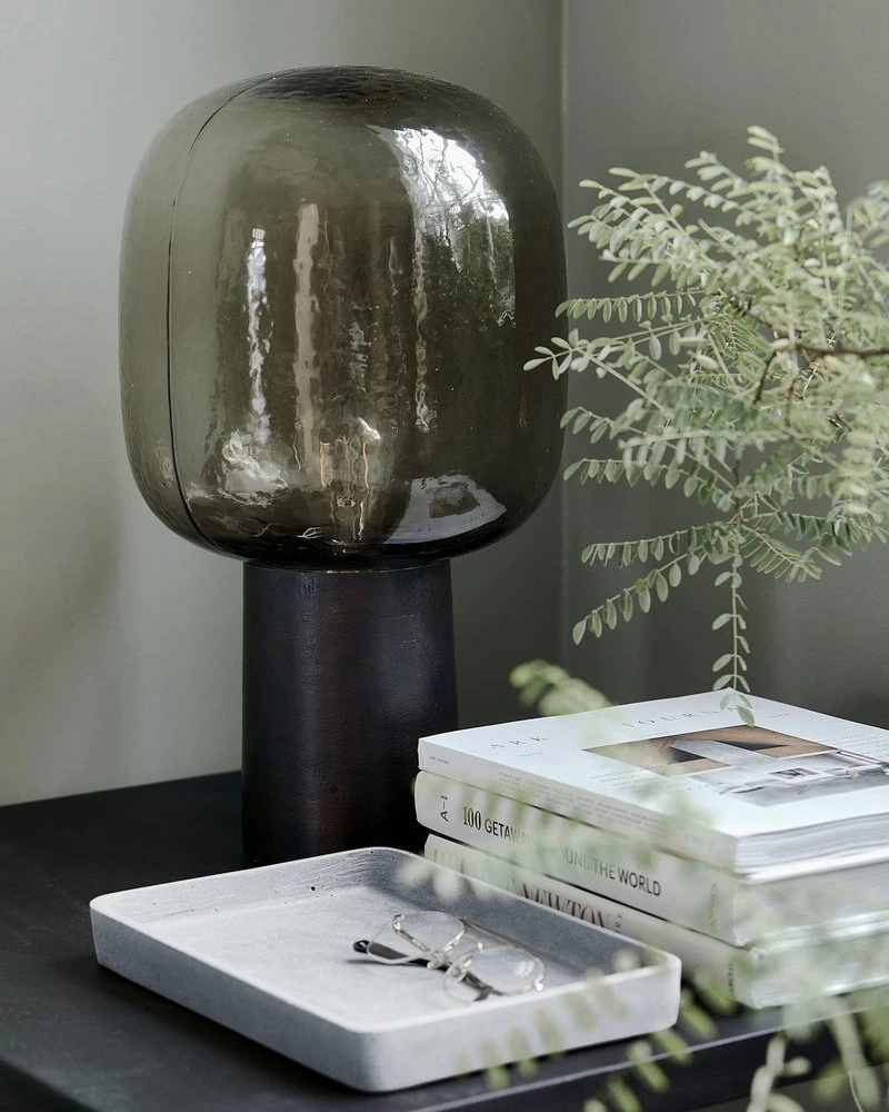 House Doctor Note Tafellamp Bruin Messing - 203661731 6 House Doctor Note Tafellamp Bruin Messing - 203661731 - Afbeelding 4