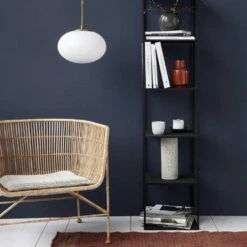 House Doctor Opal Hanglamp Messing Met Wit Glazen Kap -Huisverlichting house doctor opal hanglamp messing met wit glazen 2