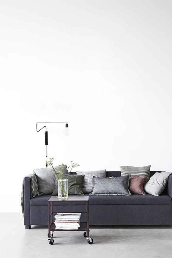 House Doctor Swing Wandlamp Zwart Metaal Messing 4 House Doctor Swing Wandlamp Zwart Metaal Messing - Afbeelding 2