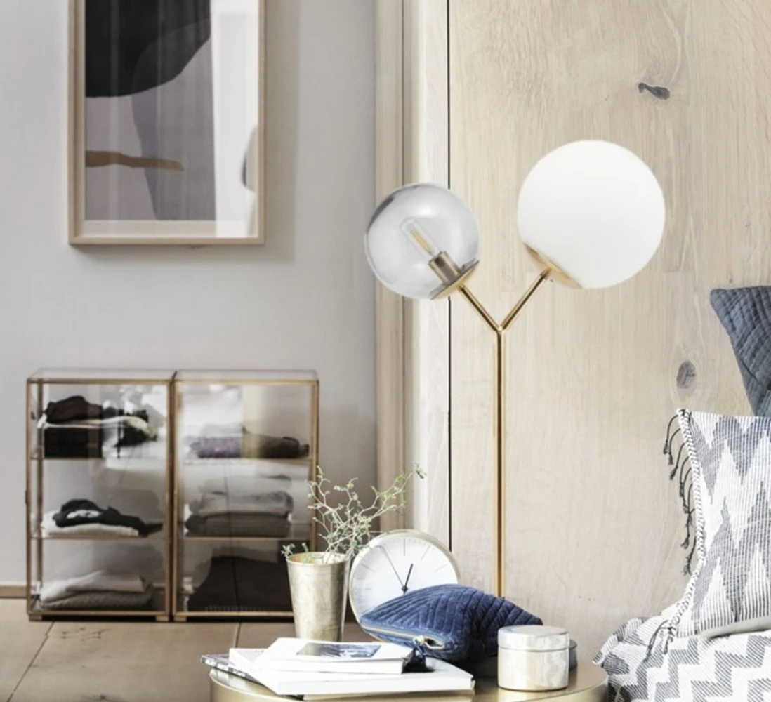 House Doctor Twice Tafellamp Messing 5 House Doctor Twice Tafellamp Messing - Afbeelding 3