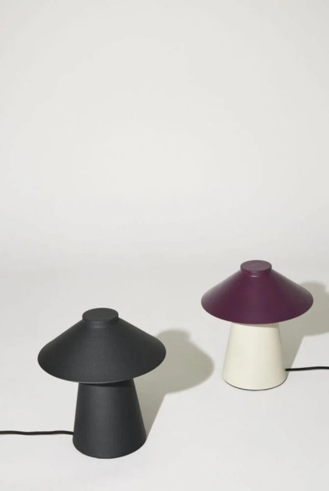 Hubsch Chipper Tafellamp Zand/burgundy - 961615 4 Hubsch Chipper Tafellamp Zand/burgundy - 961615 - Afbeelding 2