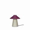 Hubsch Chipper Tafellamp Zand/burgundy - 961615 1 Hubsch Chipper Tafellamp Zand/burgundy - 961615 -Huisverlichting hubsch chipper tafellamp zand burgundy 961615