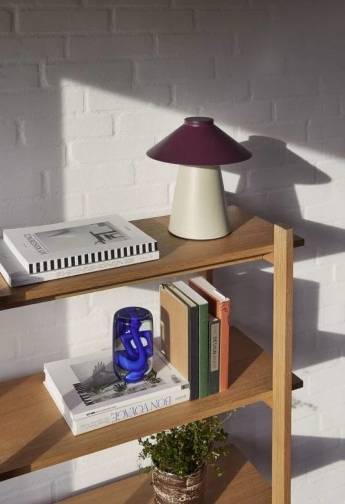 Hubsch Chipper Tafellamp Zand/burgundy - 961615 6 Hubsch Chipper Tafellamp Zand/burgundy - 961615 - Afbeelding 4