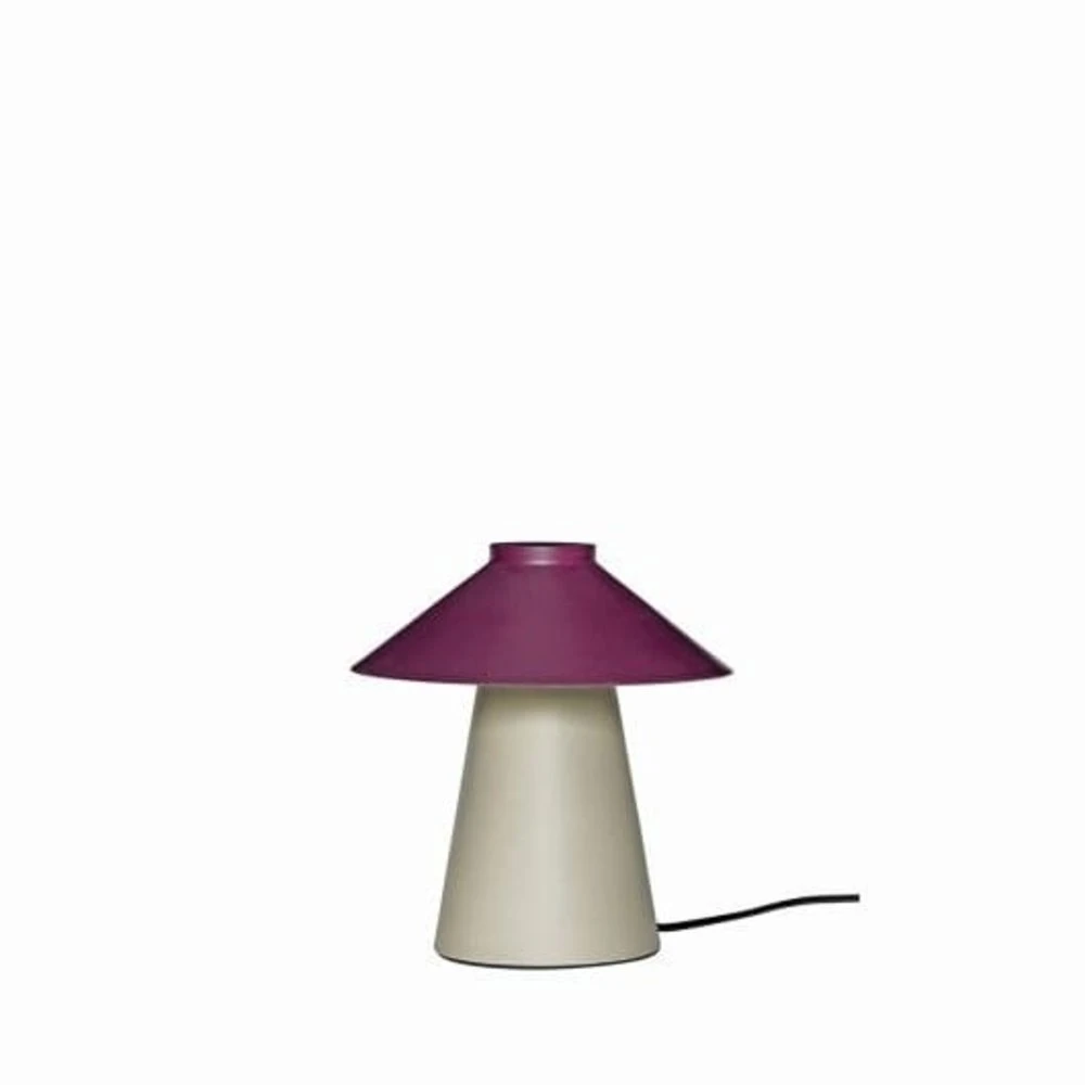 Hubsch Chipper Tafellamp Zand/burgundy - 961615 3 Hubsch Chipper Tafellamp Zand/burgundy - 961615