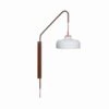 Hubsch Current Wandlamp Rood/bruin - 961617 1 Hubsch Current Wandlamp Rood/bruin - 961617 -Huisverlichting hubsch current wandlamp rood bruin 961617