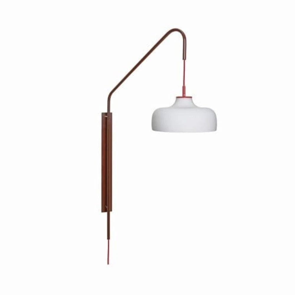 Hubsch Current Wandlamp Rood/bruin - 961617 3 Hubsch Current Wandlamp Rood/bruin - 961617
