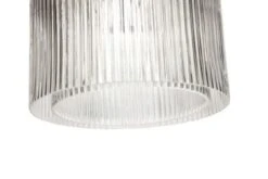Hubsch Hanglamp Glas/metaal - Clear/nickel -Huisverlichting hubsch hanglamp glas metaal clear nickel 3
