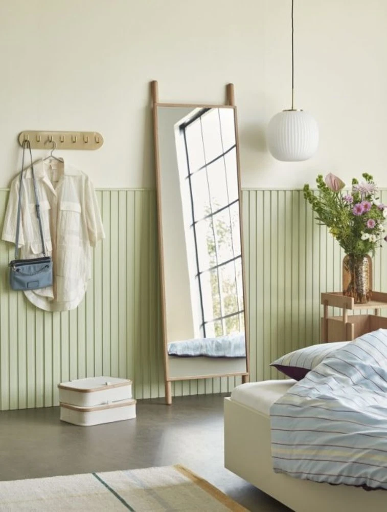 Hubsch Hanglamp Glas - Wit/messing ø32cm 6 Hubsch Hanglamp Glas - Wit/messing ø32cm - Afbeelding 4