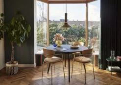 Hubsch Hanglamp Metaal - Bruin -Huisverlichting hubsch hanglamp metaal bruin 3