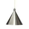 Hubsch Hanglamp Metaal - Nickel/geel 1 Hubsch Hanglamp Metaal - Nickel/geel -Huisverlichting hubsch hanglamp metaal nickel geel