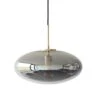 Hubsch Hanglamp Smoke Glas Messing 1 Hubsch Hanglamp Smoke Glas Messing -Huisverlichting hubsch hanglamp smoke glas messing