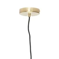 Hubsch Hanglamp Smoke Glas Met Messing Detail 5 Hubsch Hanglamp Smoke Glas Met Messing Detail -Huisverlichting hubsch hanglamp smoke glas met messing detail 1