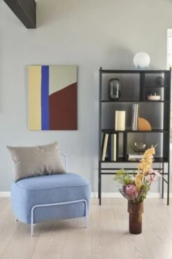 Hubsch Tafellamp Glas - Opal/blauw 11 Hubsch Tafellamp Glas - Opal/blauw -Huisverlichting hubsch tafellamp glas opal blauw 3