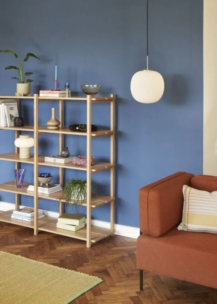 Hubsch Tafellamp Metaal/glas - Geel/opal 5 Hubsch Tafellamp Metaal/glas - Geel/opal - Afbeelding 3