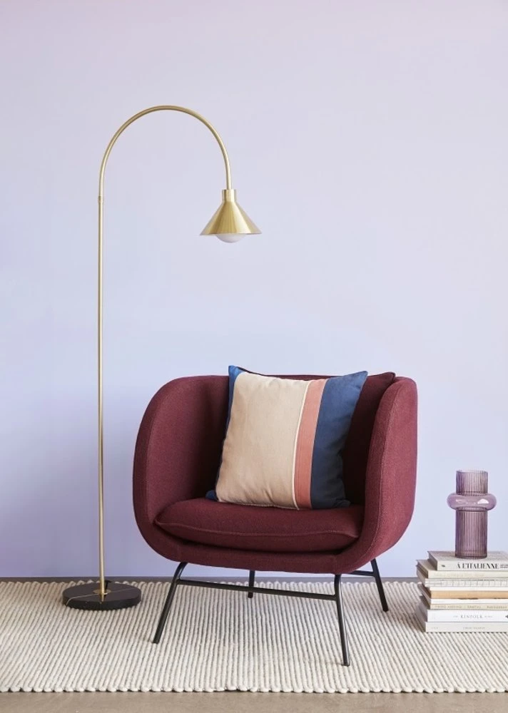 Hubsch Vloerlamp Metaal/marmer - Messing 4 Hubsch Vloerlamp Metaal/marmer - Messing - Afbeelding 2