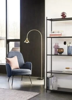 Hubsch Vloerlamp Metaal/marmer - Messing 7 Hubsch Vloerlamp Metaal/marmer - Messing -Huisverlichting hubsch vloerlamp metaal marmer messing 2