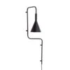Hubsch Wandlamp - Zwart 2 Hubsch Wandlamp - Zwart -Huisverlichting hubsch wandlamp zwart